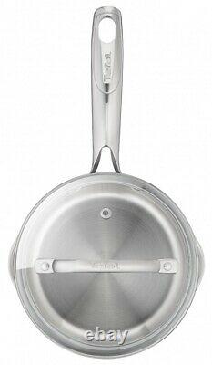 Tefal Cookware Set Duetto+ 6 Pcs Saucepan Stewpots With Glass Lids Pots LID Pot