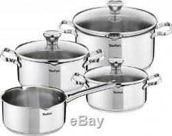 Tefal Cookware Set Duetto 7 Pcs + 1 Pcs Frying Pan Duetto 24 CM = 8 Pcs Pots Pan