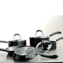 Tefal E857S544 5 Pieces Premium Non-stick Cookware Set? PTFE Induction? Al? Black