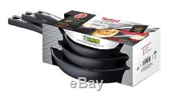 Tefal Expertise 21, 24 and 26 cm Non-Stick Aluminium Frying Pans Set of 3 with