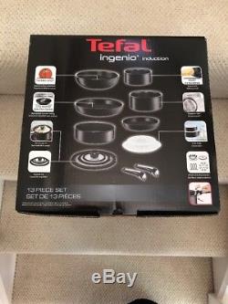 Tefal Ingenio 13 Piece Induction Pan Set with Detachable Handles (RRP £250)