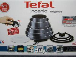 Tefal Ingenio 13 Piece Non Stick Elegance Cookware Pan Set. Space Save L2319042