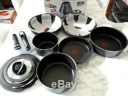 Tefal Ingenio 13 Piece elegance Non-Stick Cookware Set black -BARGAIN