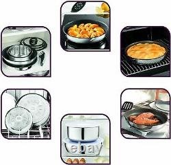Tefal Ingenio Emotion Stainless Steel Frying and Saucepan Set, 22 Piece NEW