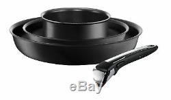 Tefal Ingenio Non-stick Induction Expertise Starter Cookware Set, 4 Pieces