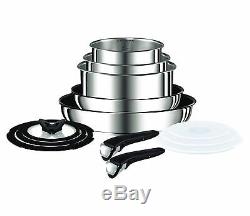 Tefal Ingenio Pots and Pans Set 13-Piece Induction L9409042 Stainless Steel