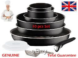 Tefal Ingenio Set of Frying Pans + Saucepans + ccessories, 17 or 10 pices sets