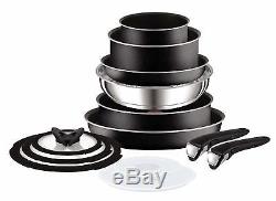 Tefal Ingenio Stackable Cookware Non-Stick Frypan/Pan/Pot Set/Induction/Lid 13pc