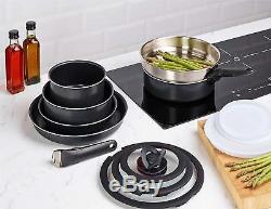 Tefal Ingenio Stackable Cookware Non-Stick Frypan/Pan/Pot Set/Induction/Lid 13pc