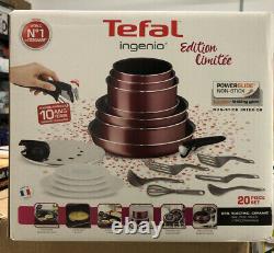 Tefal Ingenio l2289002 Essential Set for All Heat Sources Except Induction20, Red