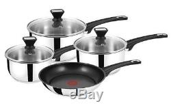 Tefal Jamie Oliver 4 Piece Saucepan Set, Induction, New, Boxed, Non-stick Frypan