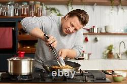 Tefal Jamie Oliver 5pcs H801S514 Non-stick Induction Pan Set Red