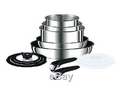 Tefal L9409042 Ingenio 13 Piece Stainless Steel Pan Set Non-stick coating