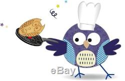 Tefal Non-stick Owl 25cm Pancake Pan Bundle Set for Kids Omlette Meal Eating Fun