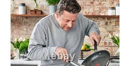 Tefal Premium Jamie Oliver 3 Pce Non Stick Draining Pan Set 16/18/20cm All Hobs