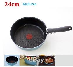 Tefal magic hands rainbow plus 8set single handed pan, stew pan, fry pan