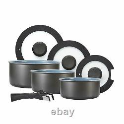 Tower Freedom T800201, 7 Piece Cookware Set withDetachable Handle Brand New