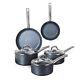 Tower T800031 TruStone Induction 5PC Pan Set, Non Stick, Easy to Clean Grey