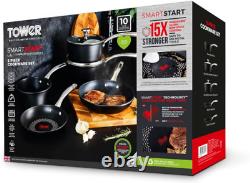 Tower T900304 SmartStart Ultra Forged 5 Piece Cookware Set with 5