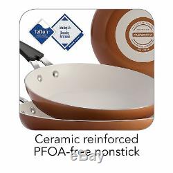 Tramontina Ceramic-Reinforced Nonstick Fry Pans, Set of 3