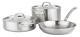 Viking 4515-1S05S Professional 5-Ply Stainless Steel Cookware Set, 5 Piece, Silv