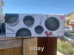 ZWILLING J. A. HENCKELS ENERGY PLUS 10 PC COOKWARE SET Nonstick STAINLESS+