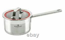 Zwieger Klassiker Set Of Pots 11 Pcs Cookware Stockpot Stewpots Glass Lids Pot