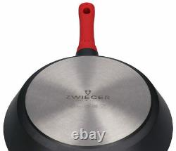 Zwieger Obsidian Set Of Frypans 3 Pcs Frying Pans 20, 24, 28 CM Aluminium Pan