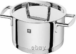 Zwilling 5 Pc Passion Cookware Set Stew Stock Pot Sauce Pan 18/10 S/Steel